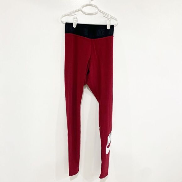 Nike red leggings  - Picture 1 of 4